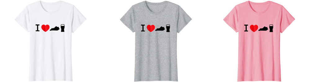 I Love Kentucky Craft Beer Shirts